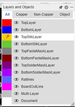 Top Silk Layer